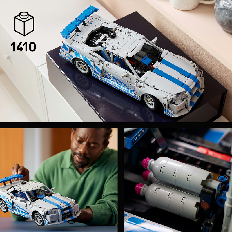 LEGO 42210 Nissan Skyline GT-R Frontansicht