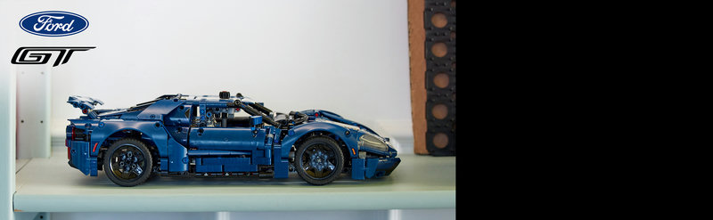LEGO 42154 Ford GT 2022 Seitenansicht