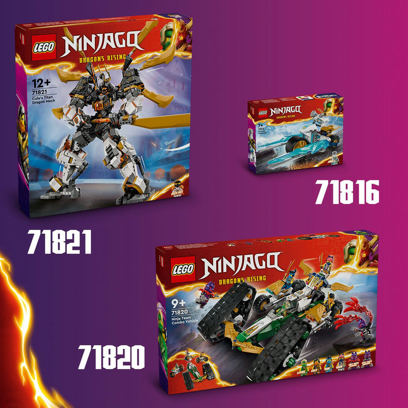 Még több gyűjthető LEGO® NINJAGO® készlet