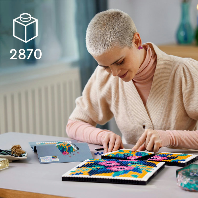 Konstruokite tai, ką mėgstate, smagiai ir spalvingai