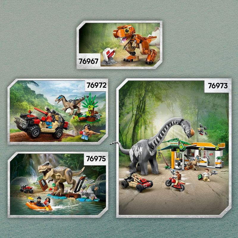 Více zábavy s dalšími dinosauřími stavebnicemi