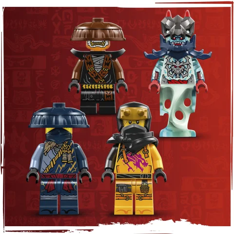 4 NINJAGO® minifigura