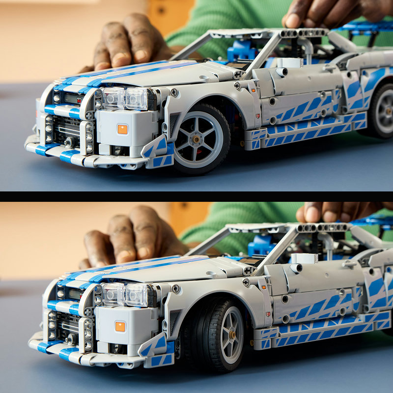 LEGO 42210 Nissan Skyline GT-R Heckansicht