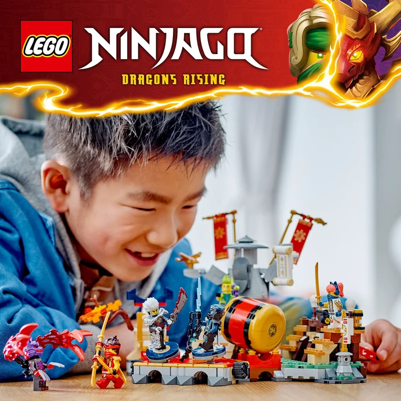 Komplet za igru LEGO® NINJAGO® Arena za turnire.