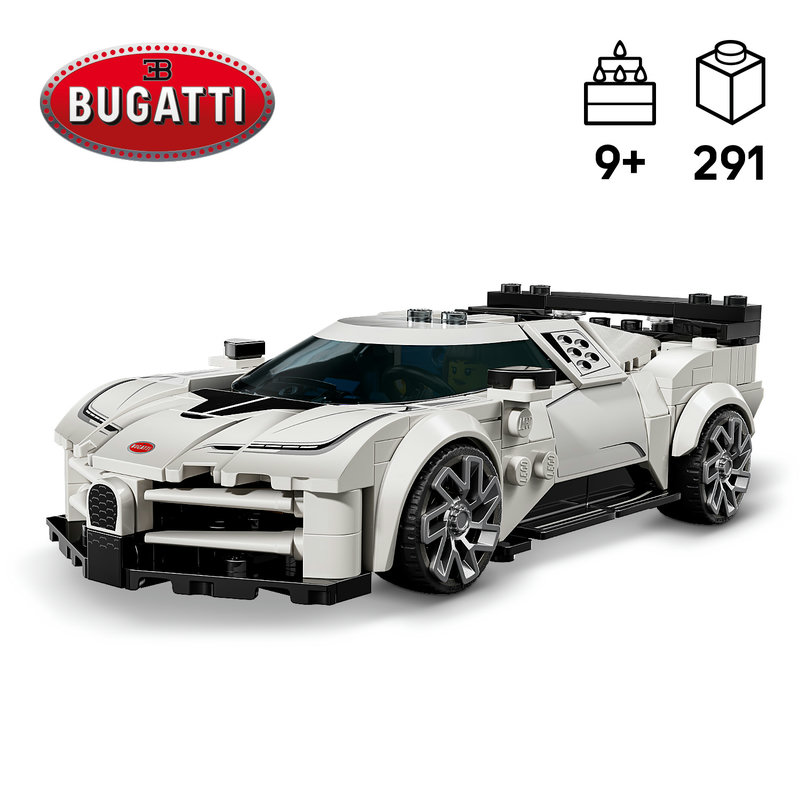 LEGO 77240 Bugatti Centodieci Heckansicht