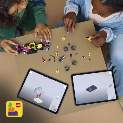 Includes interactive 3D building instructions