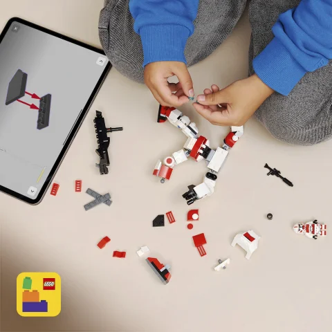 Interaktív, 3D-s építési útmutatók