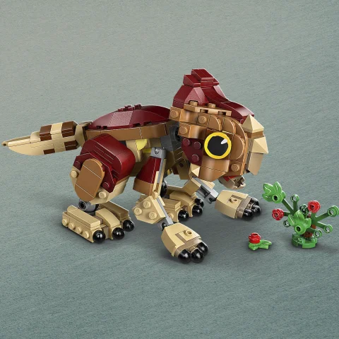 Cute buildable dinosaur figure