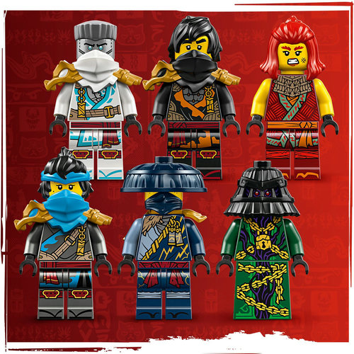 6 NINJAGO® minifigura