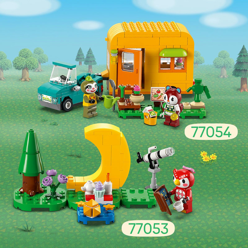 Laat je LEGO® Animal Crossing™ wereld groeien