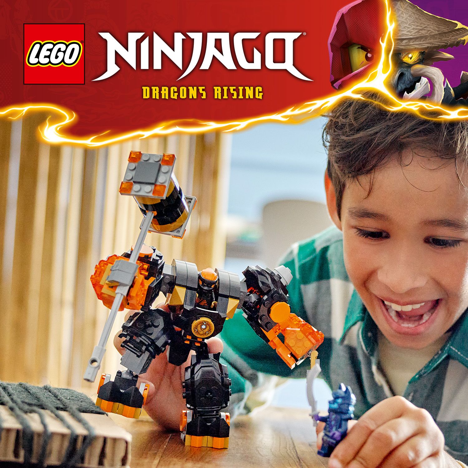 Lego ninjago cole discount robot