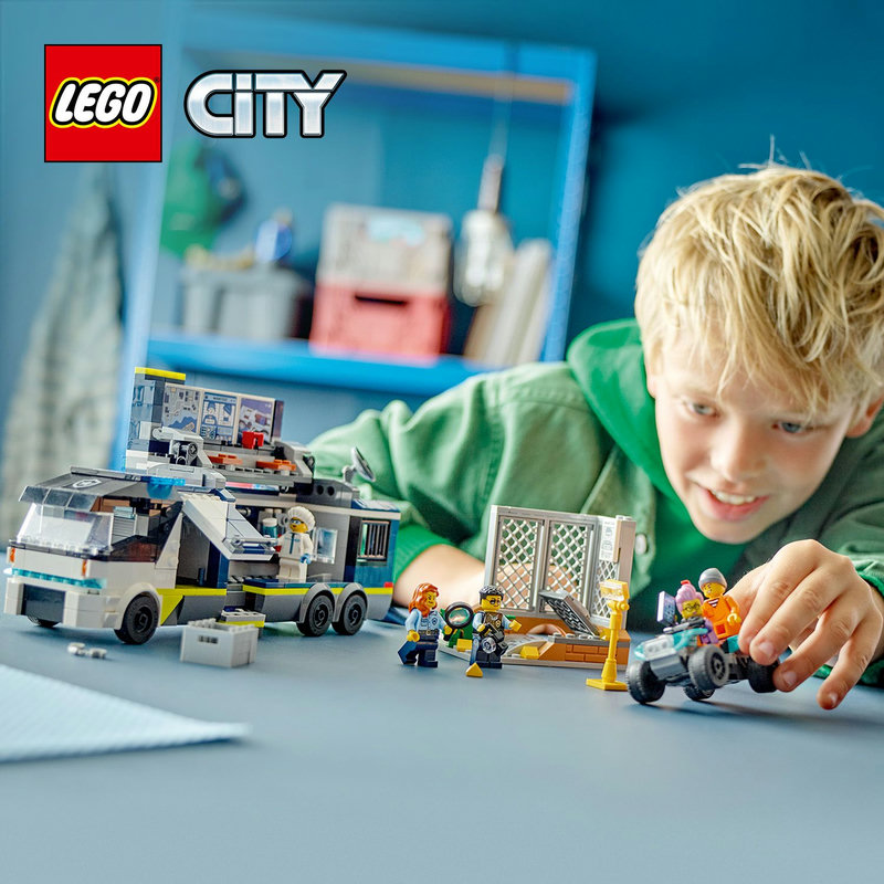 LEGO® City politieonderzoek speelset voor kinderen