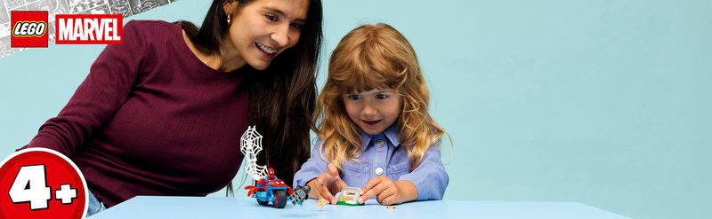 LEGO 11206 Marvel Spidey auf Motorrad vs. Rhino Produktbild