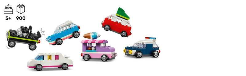 LEGO 11036 Fahrzeuge bauen