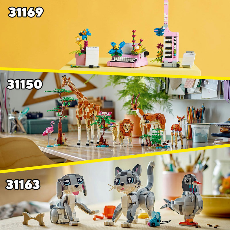 Bekijk ook de andere 3in1 LEGO® Creator sets