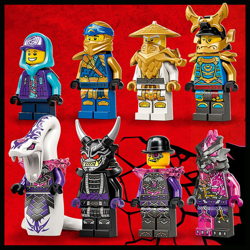 8 minifigūrėlės