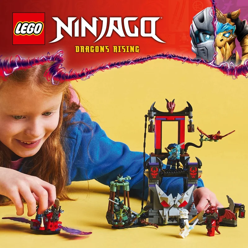 Akcijski komplet LEGO® NINJAGO® s arenom