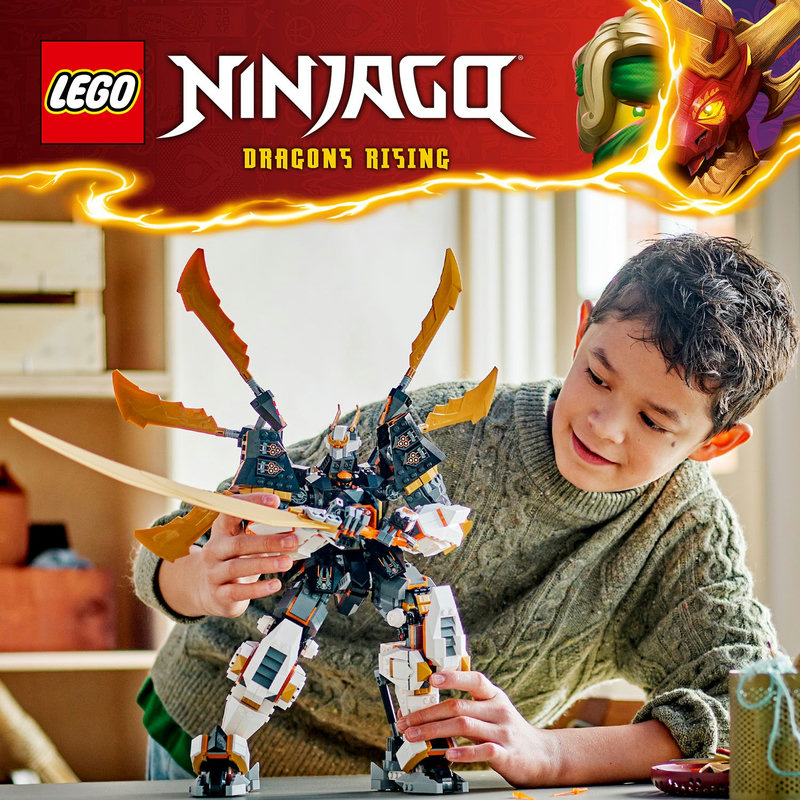 Reusachtige LEGO® NINJAGO®mecha speelset