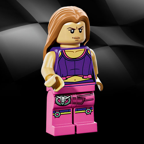 1 coureur minifiguur