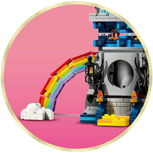 Kleurrijke LEGO® regenboog