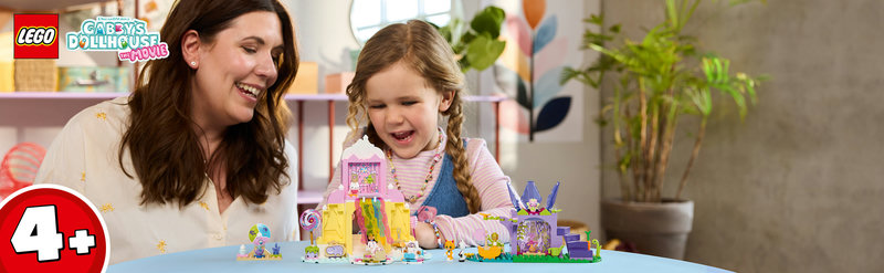 LEGO 11205 Gabby's Dollhouse Zuckerguss-Gebirge und Kätzchen-Garten Produktbild