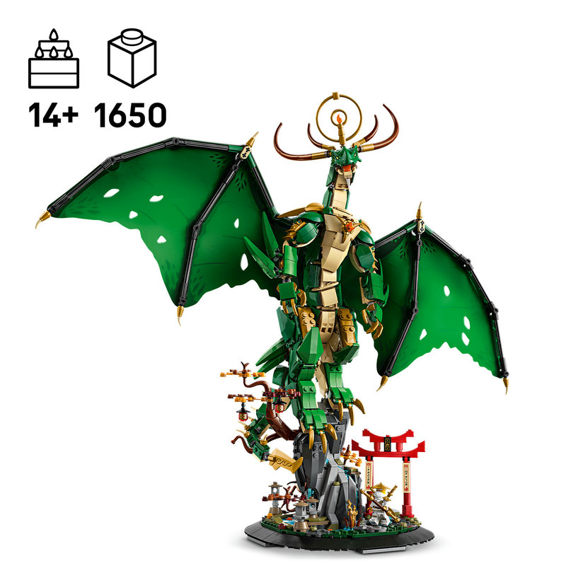 LEGO 71847 Minifigur auf dem Drachen