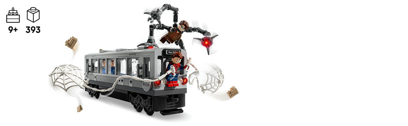 LEGO 76321 Actionszene Spider-Man in der U-Bahn