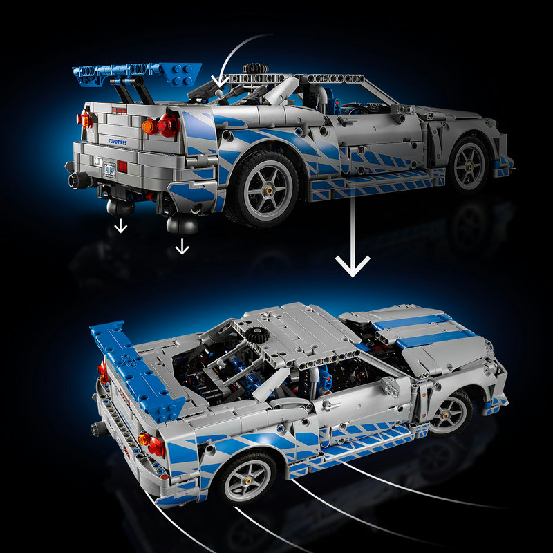 LEGO 42210 Nissan Skyline GT-R (R34) Lifestyle-Bild