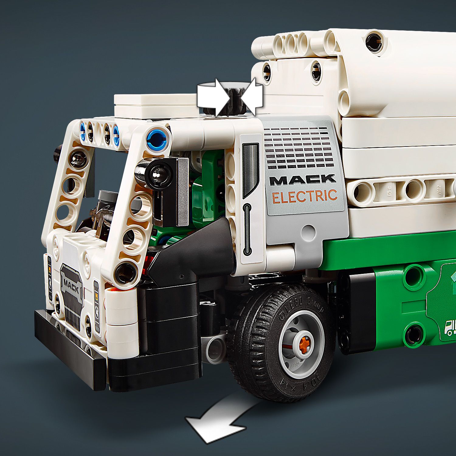 LEGO Technic Caminh o de Lixo Mack LR Electric