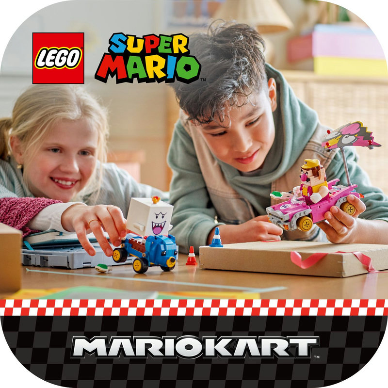 Spannende Mario Kart™ races van stenen