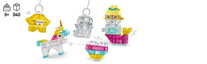 LEGO 11040 Zauberbox Baubeispiel transparent