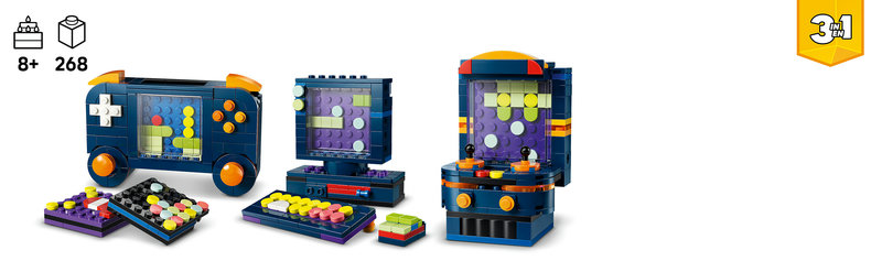 LEGO 31380 Retro-Spielkonsole Umbaumodell