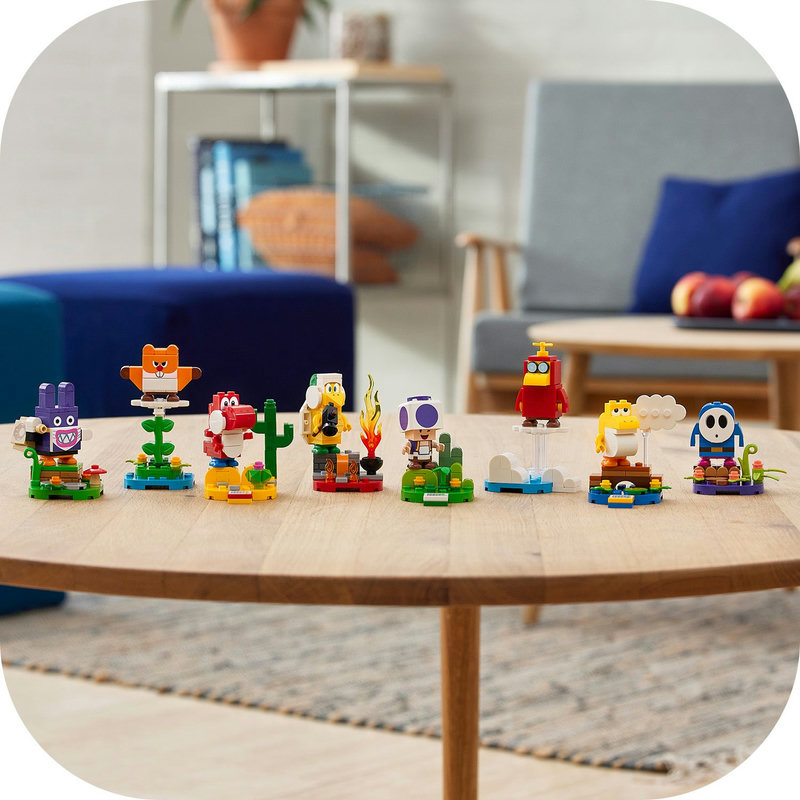 8 kolekciniai LEGO® Super Mario™ personažai