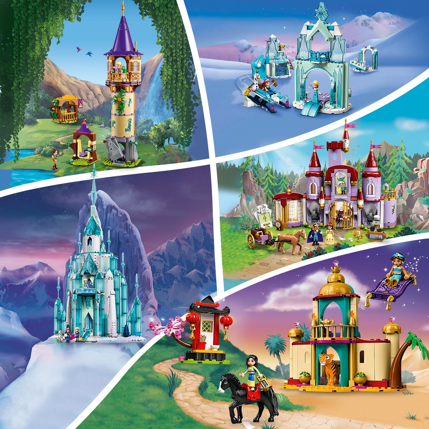 Papildykite LEGO® ǀ Disney Princess™ patirtį