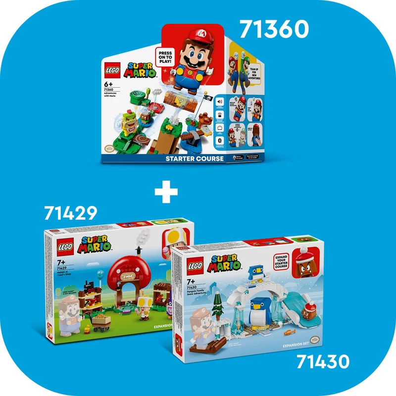 Model LEGO® Super Mario™ za ljubitelje videoigara