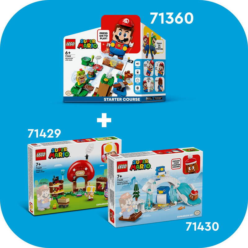 LEGO® Super Mario™ speelgoedset voor gamers