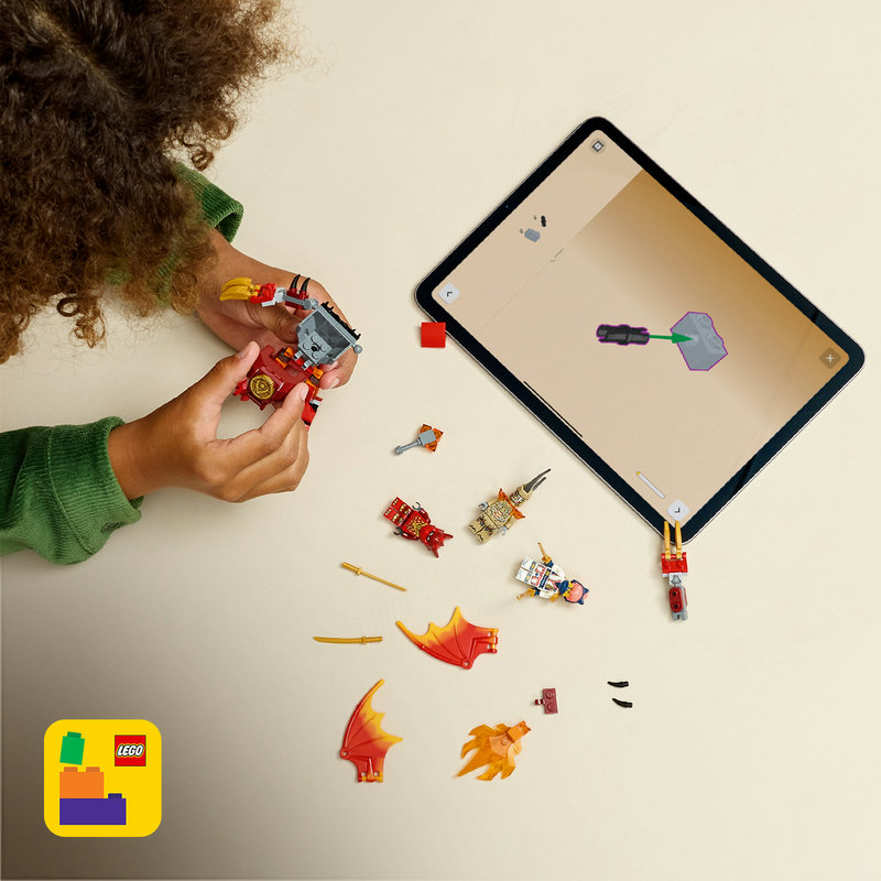 Включва интерактивни 3D инструкции за конструиране