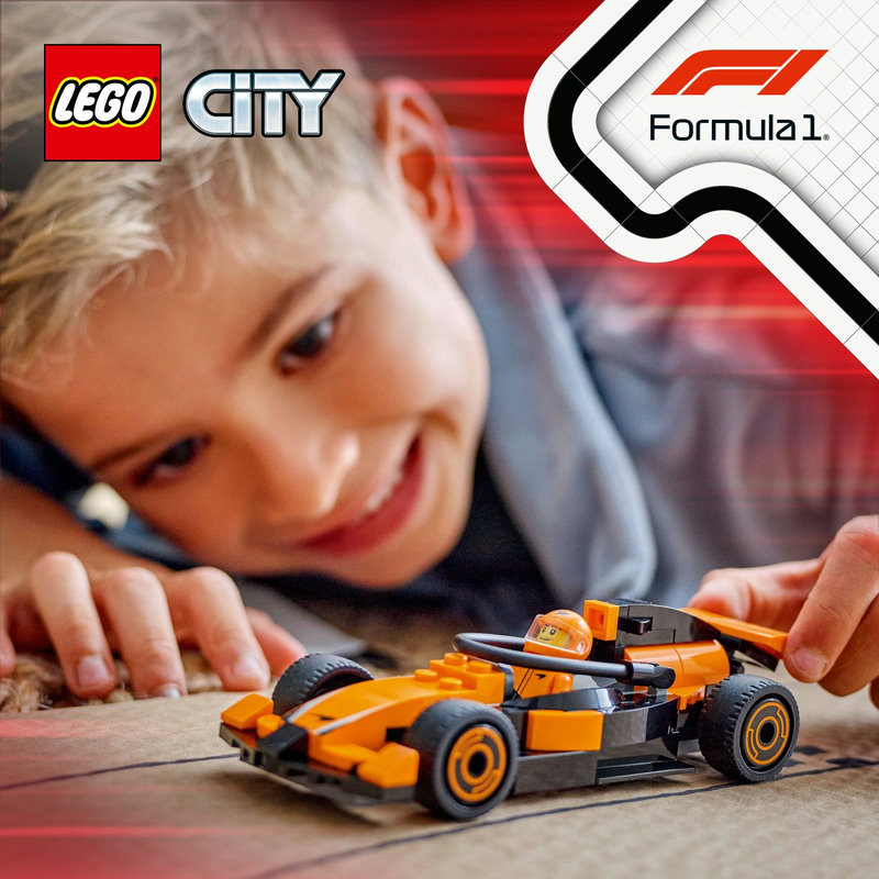 LEGO® City F1® race car toy