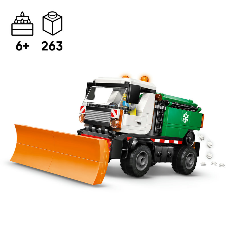 LEGO 60490 Schneepflug Zubehör