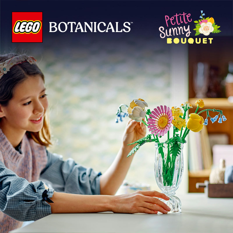 LEGO 10347 Sommerstrauß Detailansicht