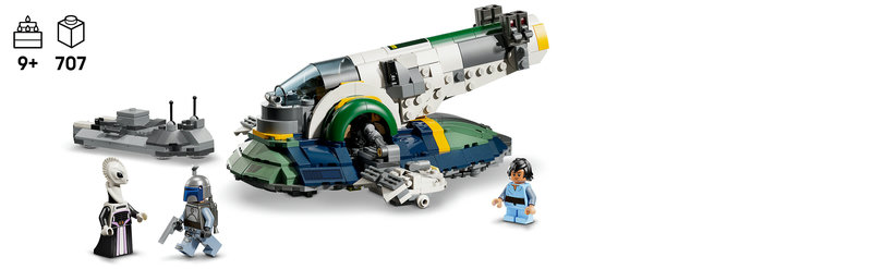 LEGO 75433 Minifiguren Jango Fett und Boba Fett