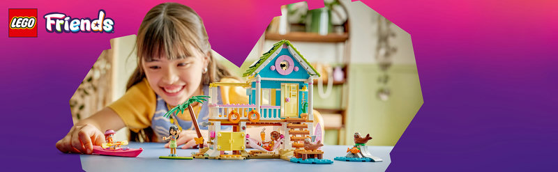 LEGO 42699 Friends Strandhaus mit Robben Produktbild