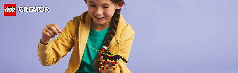 LEGO 31159 Wilde Tiere Überraschungsspinne Produktbild