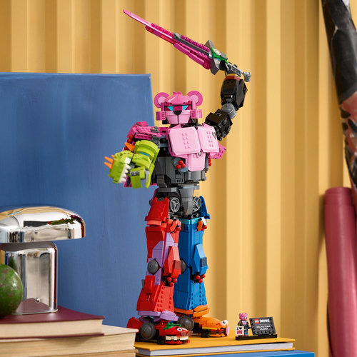 Zet de Mecha Team Leader neer