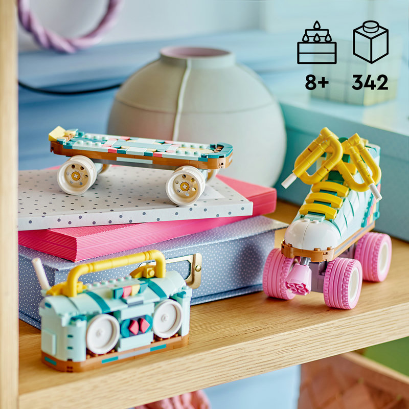 LEGO-Set 31148 Boombox-Modell im Retro-Design mit Lautsprechern