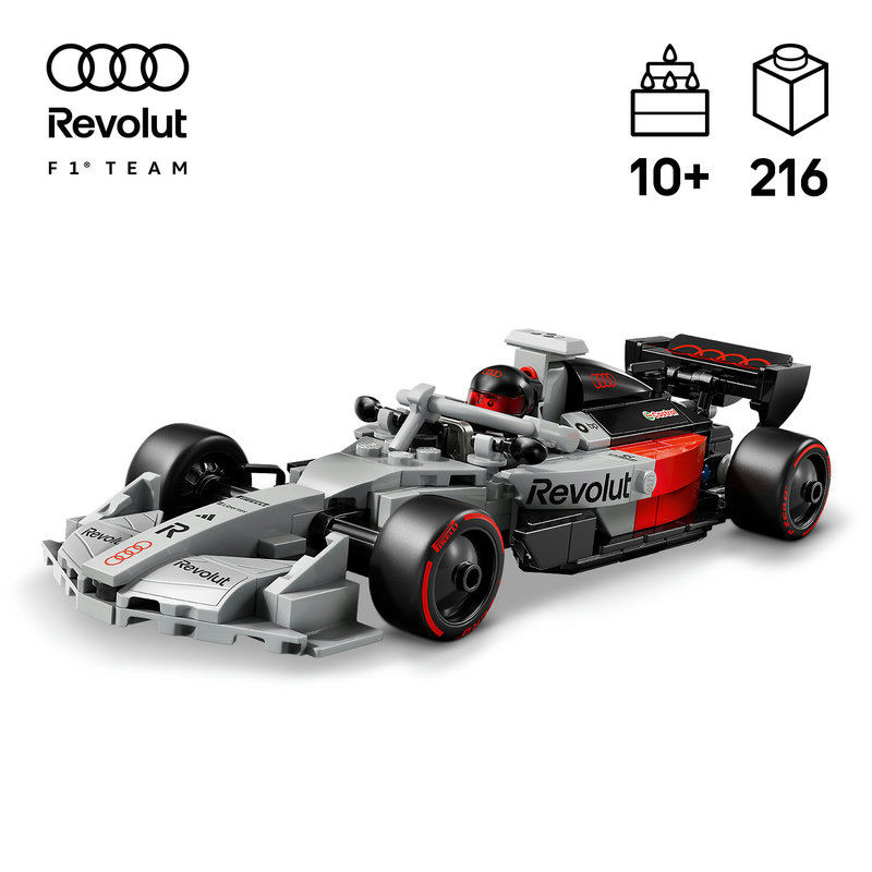 LEGO 77259 Audi F1 Rennwagen Heckansicht