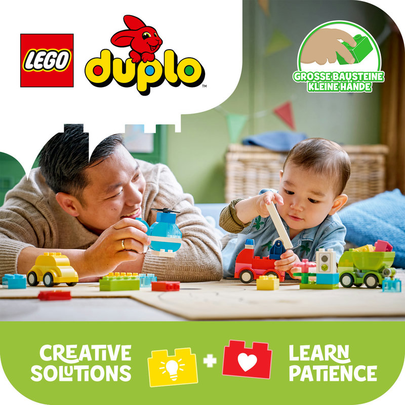 LEGO 10474 DUPLO Kreative Fahrzeuge Detailansicht