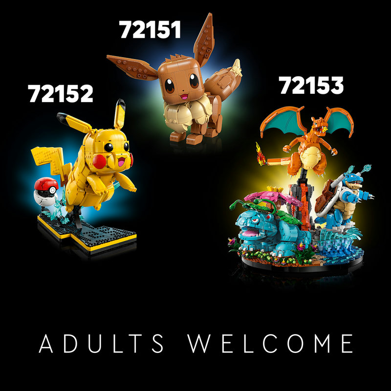 Pokémon sets for adult fans