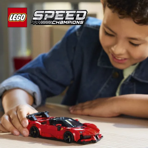 Ferrari SF90 XX Stradale sportautós játékkészlet