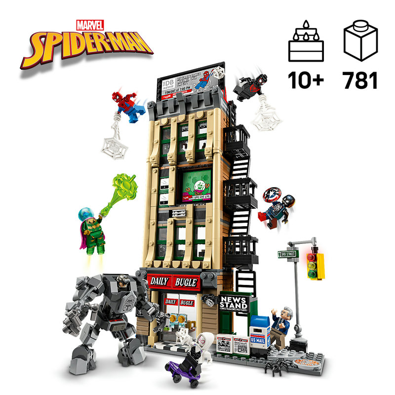 LEGO 76342 Mysterio Spielszene